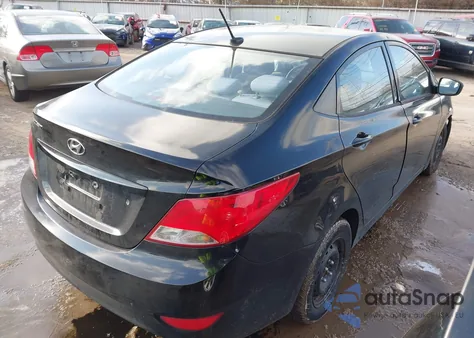 2015 Hyundai Accent Gls z USA, uszkodzony, nr VIN KMHCT4AE5FU906325
